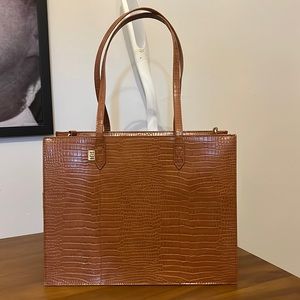 Beis Work Tote in Camel